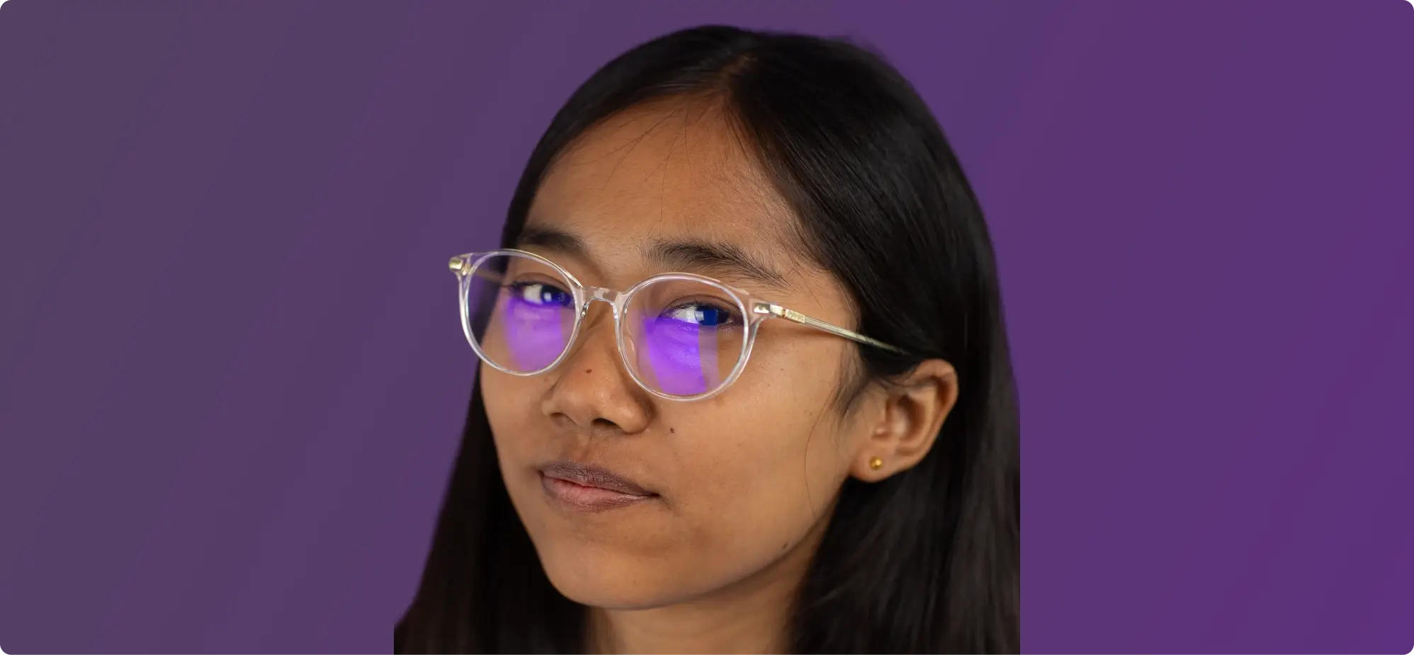 lens glare removal before